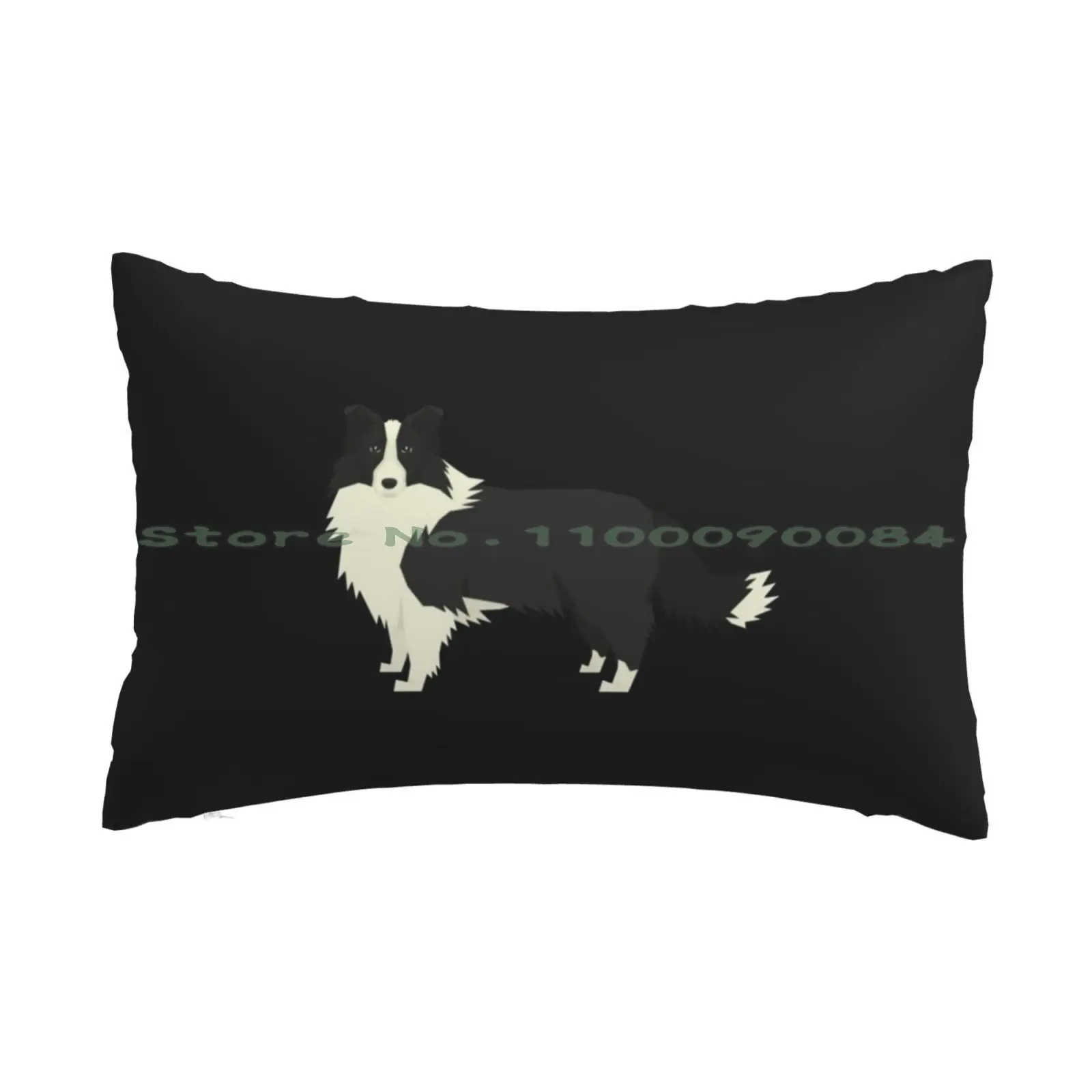 Border Collie-Gift For Border Collie Owner Lover Pillow Case 20x30 50*75 Sofa Bedroom Yaris Gazoo Racing Greece Wrc Modified