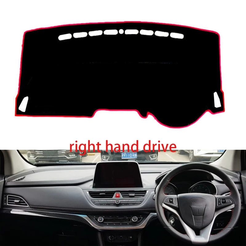 For JAC REFINE S3 2017 2018 Car Styling Dash Mat Dashmat Dashboard Sticker Cover Sun Shade Dash Board Cover Carpet