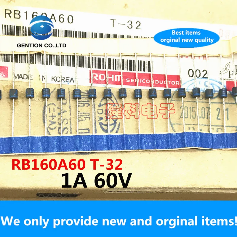

20PCS 100% New original RB160A60T-32 RB160A60 1A 60V Schottky R-1 new SBD ZK