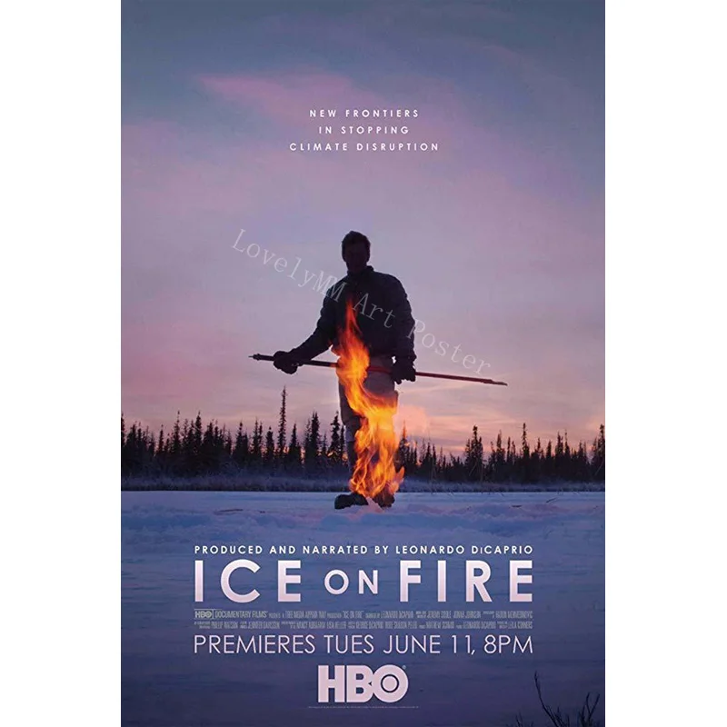 L0219 Ice on Fire Movie Classic Marvellous Silk Fabric Poster Art Decor Indoor Painting Gift