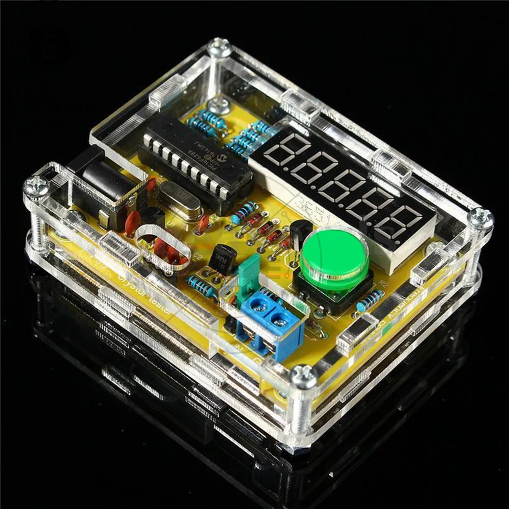 1Hz-50MHz Crystal Oscillator Frequency Counter Tester DIY Kit Resolution Tester With USB Cable