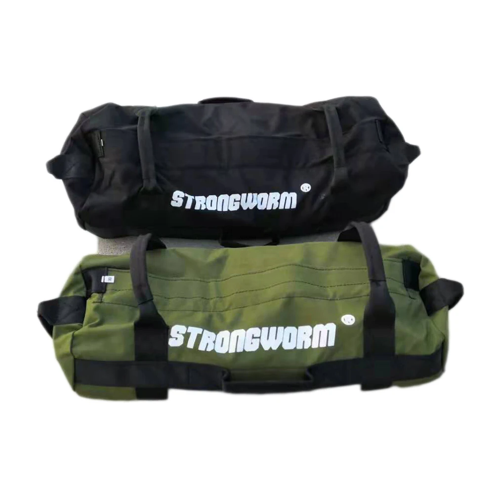 Strongworm 8 Handle Fitness Sandbag Strength Training Sandbag Workout Strongman Sandbag