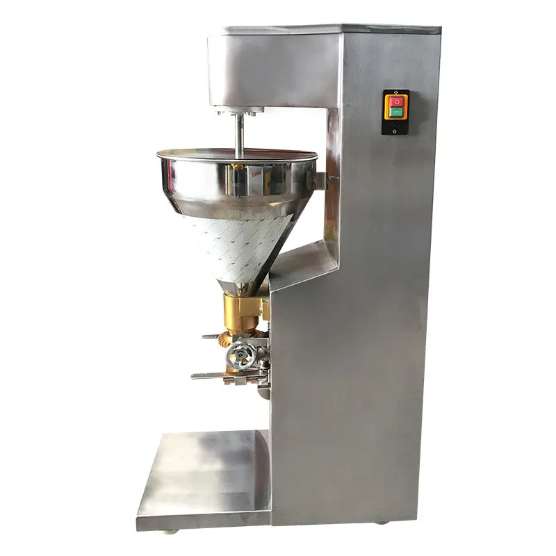 Máquina formadora de albóndigas comercial de acero inoxidable, fabricante de bolas de pollo, carne de cerdo, pescado, 280 unids/lote por minuto