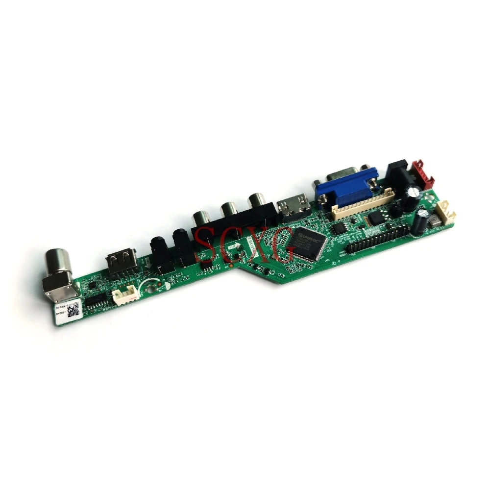 1280*800 30Pin LVDS ajuste LP141WX3-TLA1/TLB1/TLN1/TLP1/TLQ1/TLR1 VGA AV HDMI USB compatible con 1CCFL LCD kit de pantalla coche tarjeta analógica