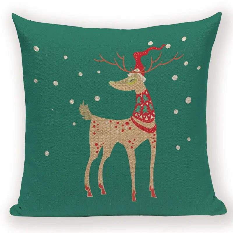 Christmas Decorations for Home Bed Linen New Year\'S Decor Pillowcase Xmas Decoration Gifts for The New Year Santa Christmas 2019