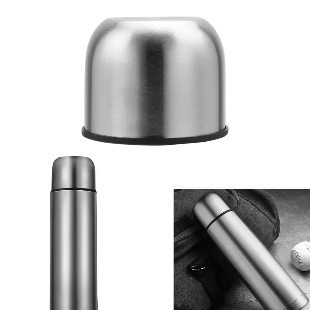 Universal Thermal Cup Outer Lid Durable Stainless Steel Vacuum Bottle Outside Cap Bullet Flask No Leaking Outer Covers Accessory