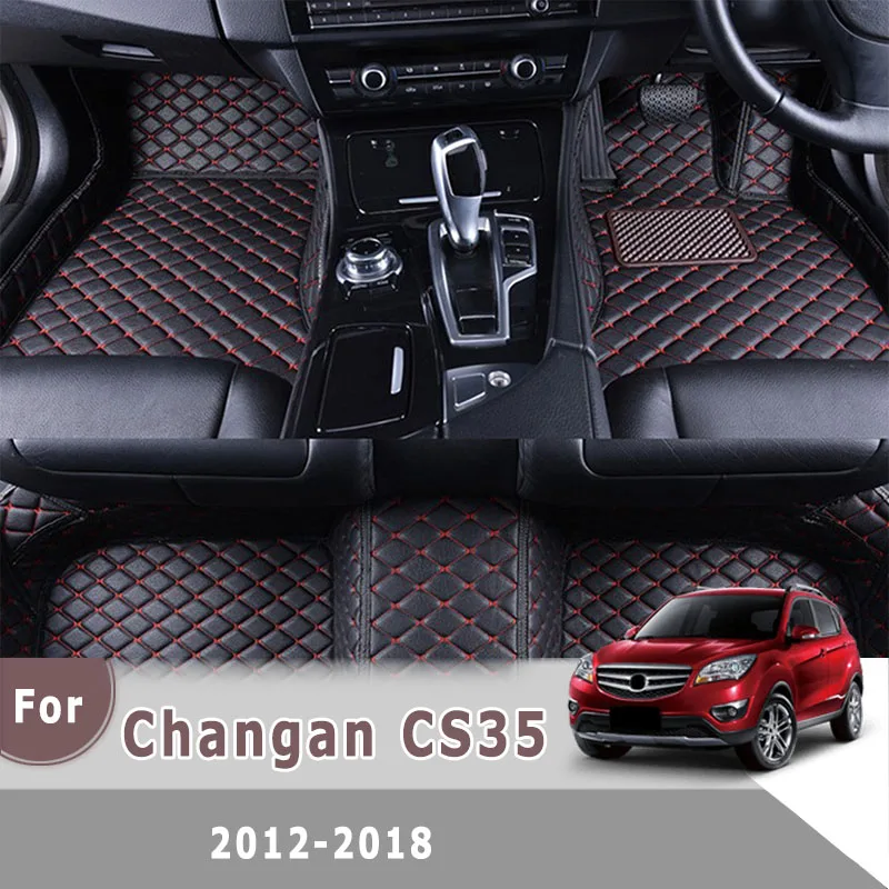 

RHD Custom Carpets For Changan CS35 2018 2017 2016 2015 2014 2013 2012 Car Floor Mats Auto Interior Accessories Car Styling Rugs