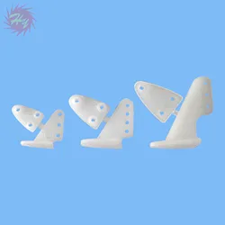 10 Pcs Nylon Pin Horn/ Zip Horns Without Screws 3 Hole/4 Hole RC Airplanes Parts Electric Planes Foam  Model Accessories