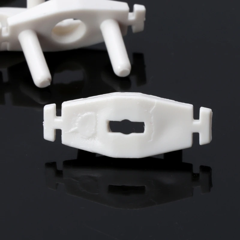 D7YD 10-pieces Power Socket Baby Child Safety for Protection Device Anti-shock Plug Protector White Color Socket Cover