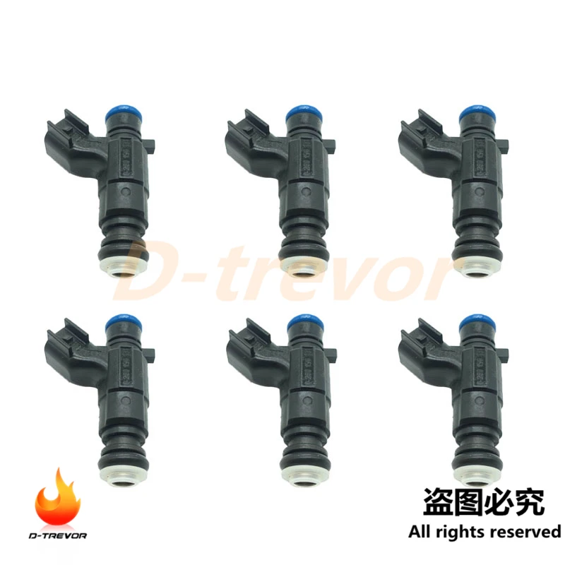 

6Pcs 0280156131 Fuel Injector For 2004-2008 BUICK CADILLAC 3.6L V6