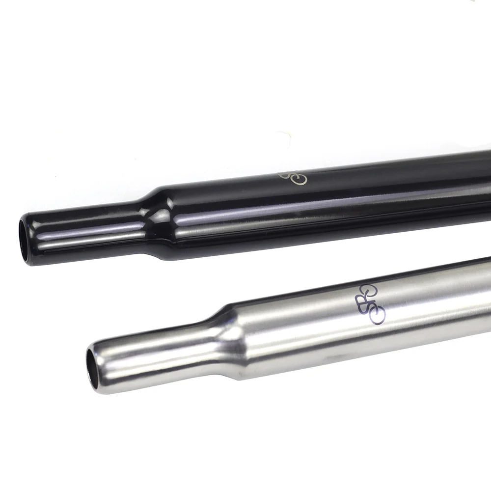 Silverock Titanium Zadelpen 31.8Mm X 535Mm 600Mm Voor Brompton Snoeken 3 Zestig Trifold Vouwfiets Zadelpen post Ultra Licht