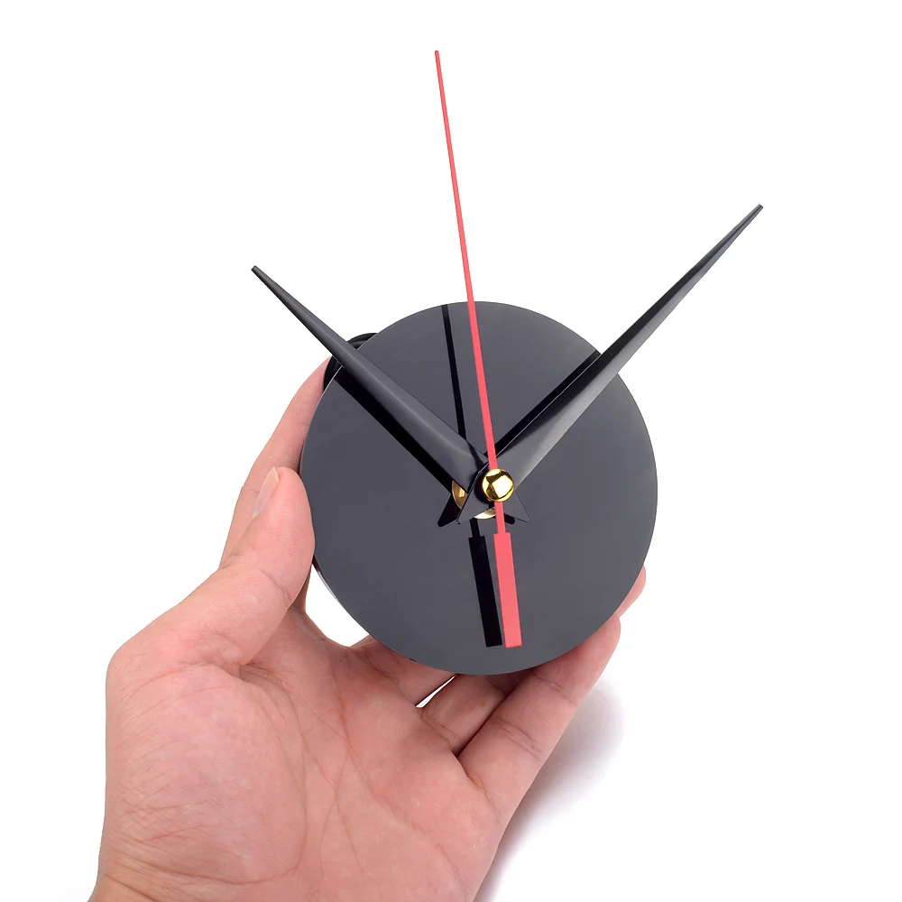 1pcs Black DIY Hanging DIY Quartz Repair Movement Clock Mechanism Parts Quartz Watch Silent Wall Clock Movement with Needles