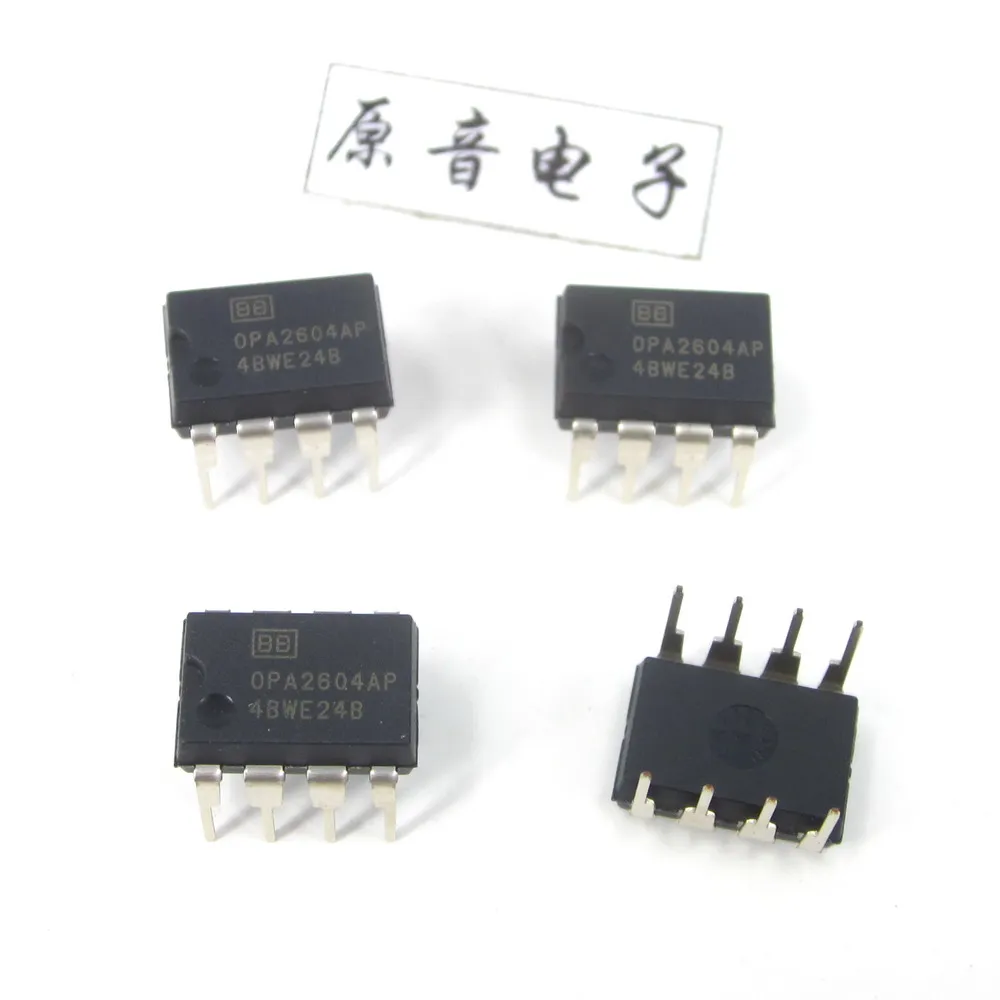 2pcs/10pcs Original brand new imported OPA2604AP plastic DIP dual op amp TI BB company free shipping