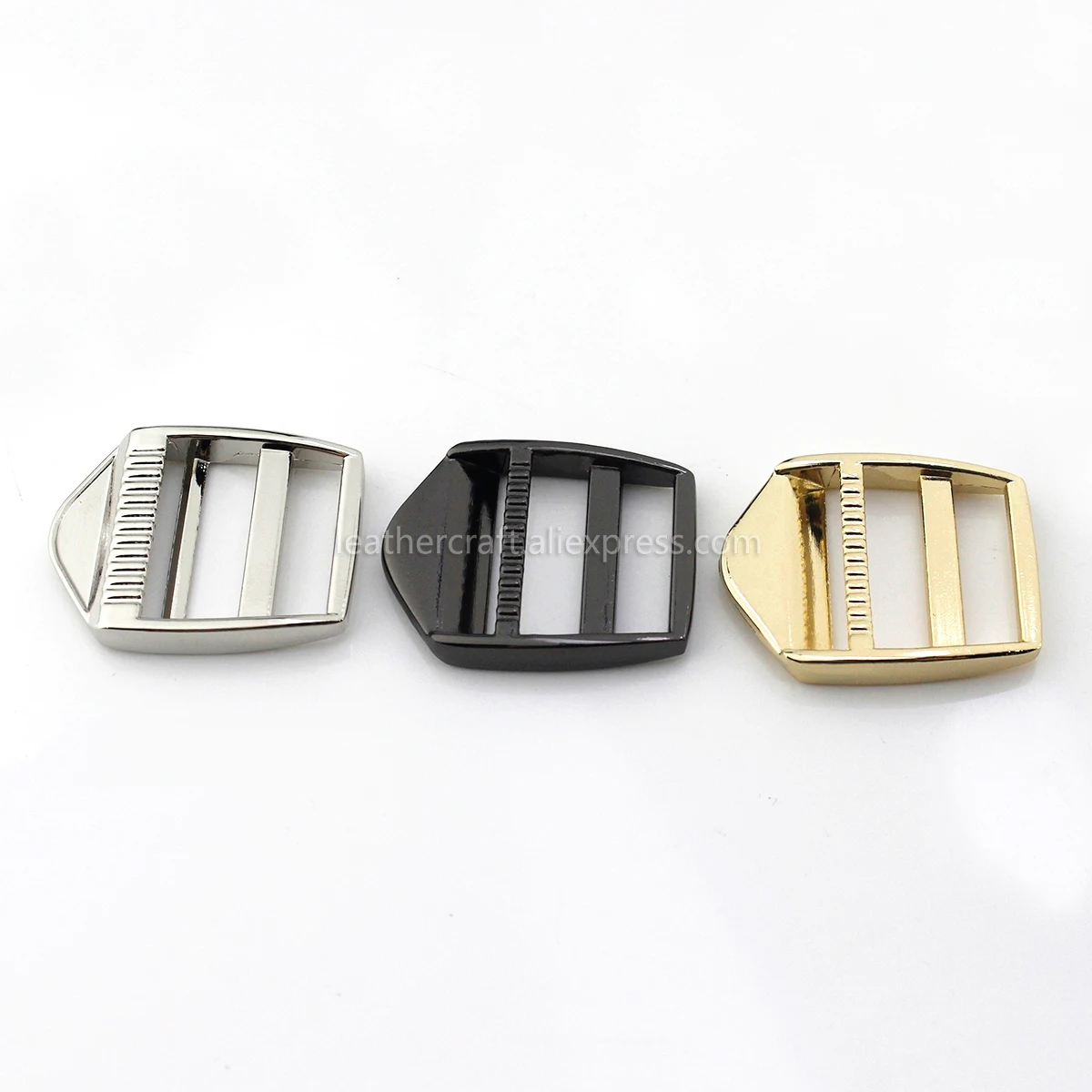 1pcs Metal 2 Bar Buckle for Webbing Backpack Bag Strape Belt Fabric Leather Craft Purse Pet Collar Clasp High Quality