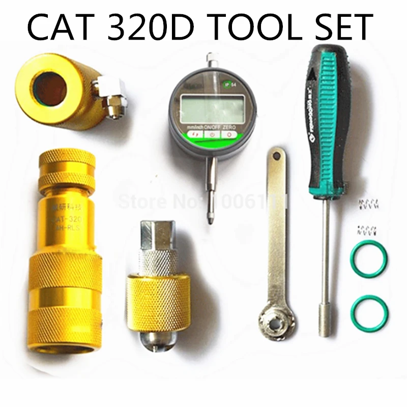 

FOR CAT 320D Diesel Common Rail Injector Disassemble Measuring Test Repair Tools