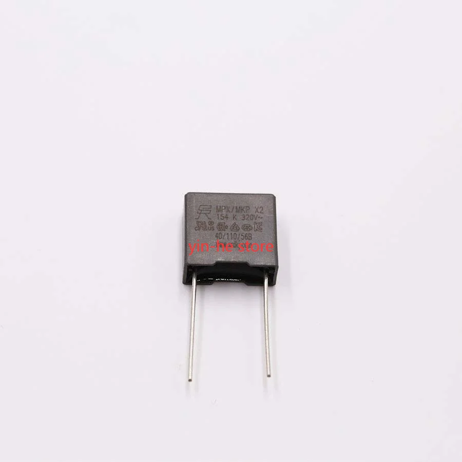 

20PCS MP2154KVC3RYG Safety capacitor X2 154K/320V ±10% 13*6*12/P=10