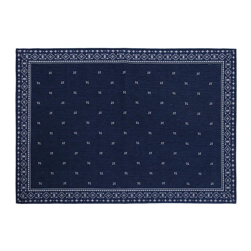 Japanese Floor Carpet Area Rug Large 2 Size185/240cm Futon Mat  Portable Tatami Pad Fashion Blue Carpet Living Room Rug Mattress