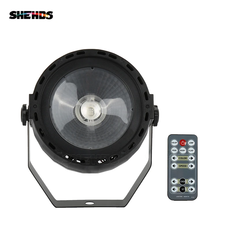 1PCS Wireless Remote Control LED Par COB 30W RGB Mixed DMX512 Stage Effect Lighting Good For DJ Disco Home Birthday Party