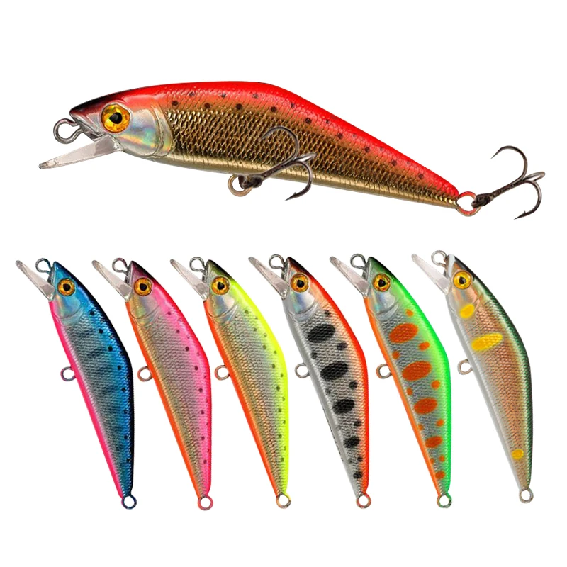 1pc 63mm 5g Sinking Minnow Fishing Lures  Wobbler Hard Swimbait