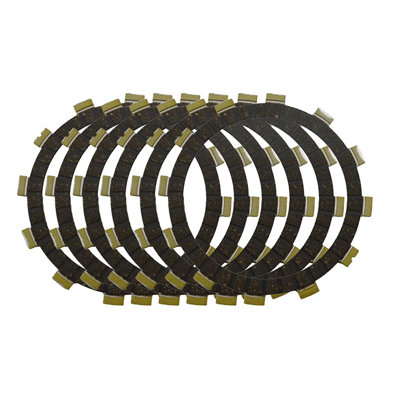 Motorcycle Clutch Friction Plates Kit For Suzuki GT185 TS185ER TS185 DR200 K GT200 GSF250 GSXR250 GJ72A LT-F250 TS250X SJ11B