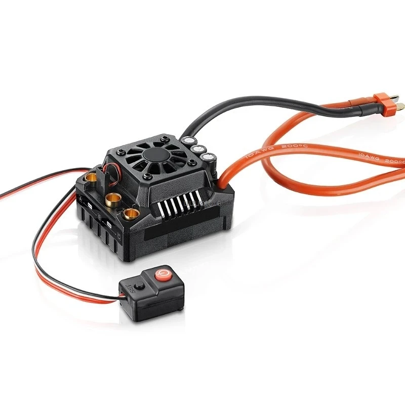 Hobbywing EzRun Max8 v3 150A Waterproof Brushless ESC T / TRX Plug + 4274 2200KV Motor +LED Programing for 1/8 RC Car Truck