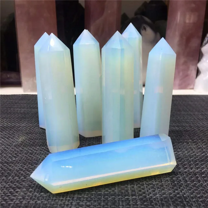 

Natural Crystal Protein Stone Wand Crystal Mineral Specimen Crystal Stone Family Decoration