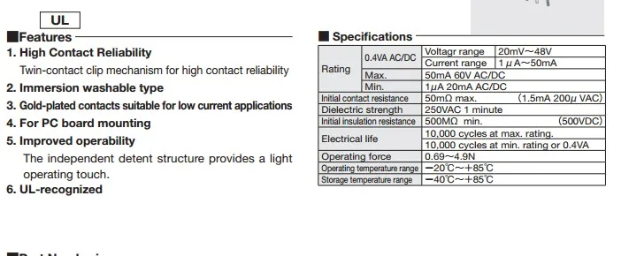 Japan Waterproof and Dustproof Mini Mini Toggle Switch 2-speed 6-pin 90°sliding switch power supply