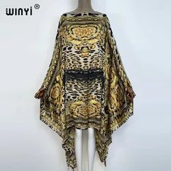 WINYI African Kaftan sexy okrycie plażowe up Beach Wear Oversize osłona do Bikini up Robe party holiday 2022 letnie ubrania dla kobiet