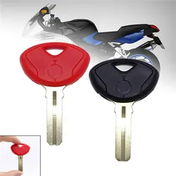 Motorcycle Blank Key Uncut Blade Key Shell Red/Black For BMW F650 F800 S1000RR R1200 K1200 K1300