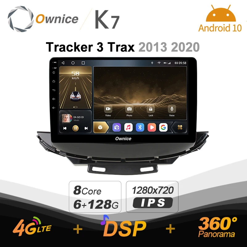 

Android 10,0 6G + 128G 720P K7 автомобильный Авторадио Мультимедиа для Chevrolet Tracker 3 Trax 2013 2020 радио системный блок 360 4G LTE