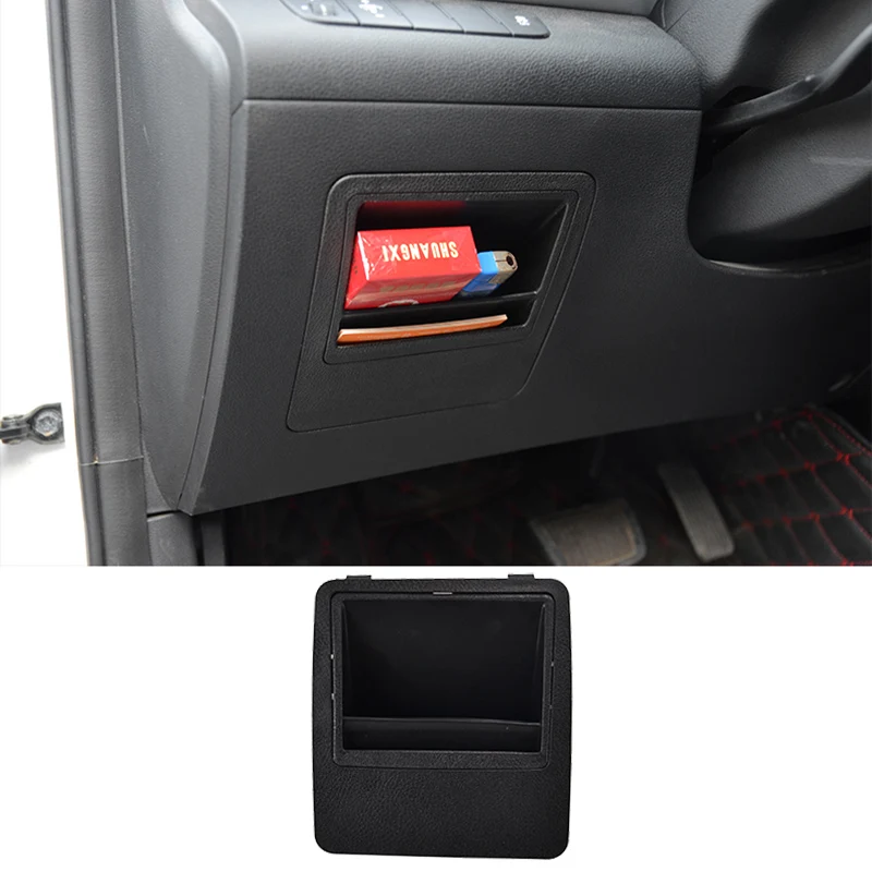 Fuse Storage Box Bin For Hyundai Elantra 2017 LHD Armrest Box Tray Center Console Card Coin Slot Glove Case Holder Car Organizer