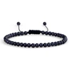 96174-75a154.jpg Adjustable 4mm Chakra Beads Bracelet Mini Natural Stone Agats Lava Tiger Eye Beaded Bracelets & Bangles Women Men Gift Jewelry