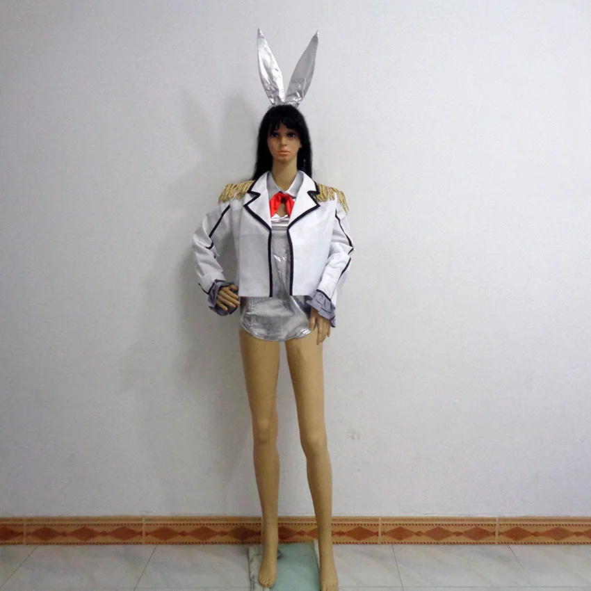 

Kantai Collection Kancolle Coat Jacket Halloween Light Cruiser Kashima Cosplay Costume Rabbit Unifrom Customize Any Size