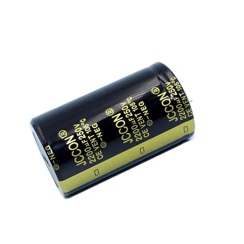 250v2200uf JCCON سميكة القدم كهربائيا مكثف حجم 35x60 العاكس السلطة