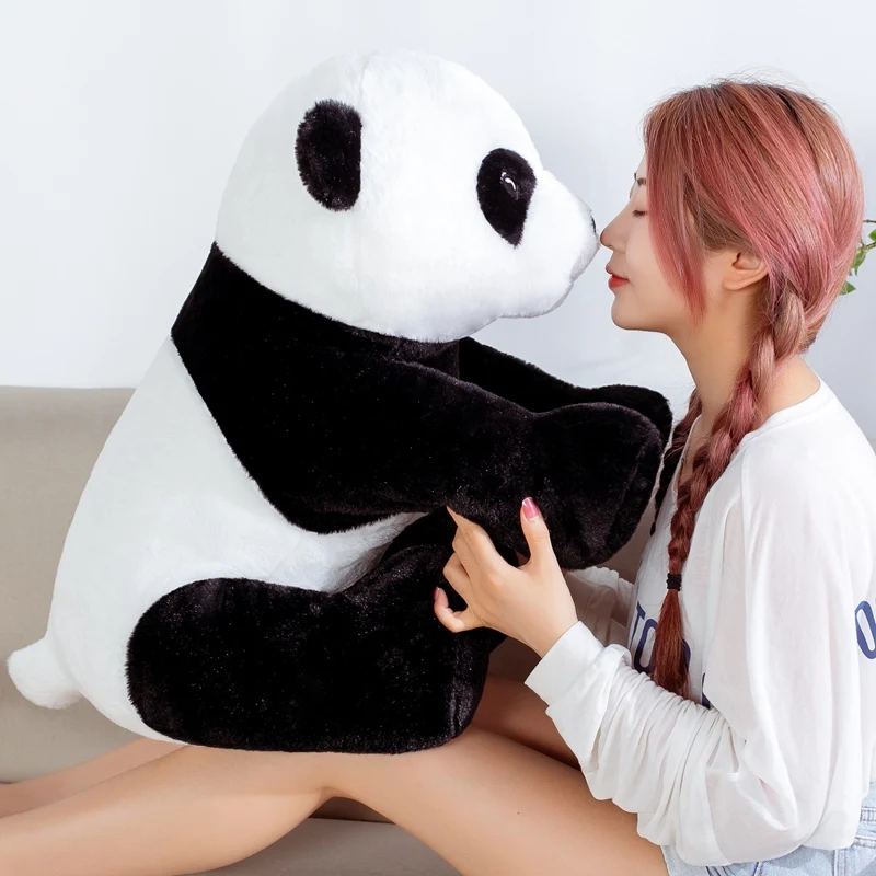 

1PC 40/50/70CM Lovely Panda Bear Plush Stuffed Animal Doll Soft Sleep Pillow Toy For Children Baby Birthday Christmas Gifts