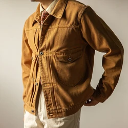 Red Tornado Ranch Hand Duck Jacket 12oz Canvas Vintage Menswear Washed