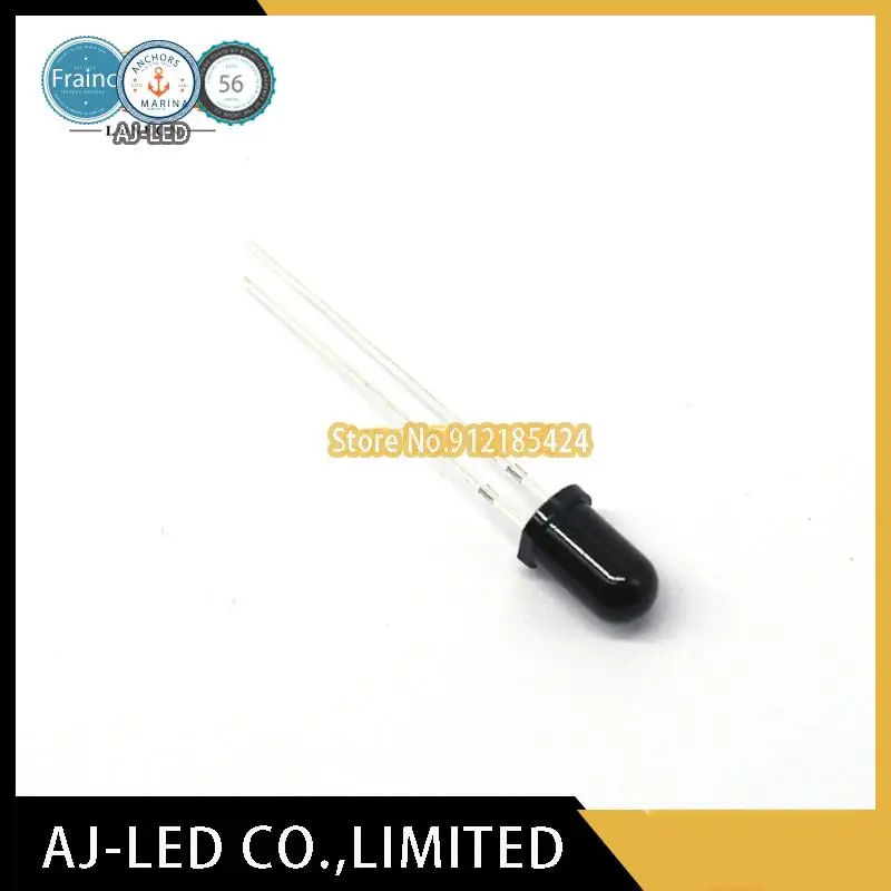 

20pcs/lot SFH415U infrared emitting light-emitting diode 5mm LED wavelength 950nm angle ±17° OSRAM