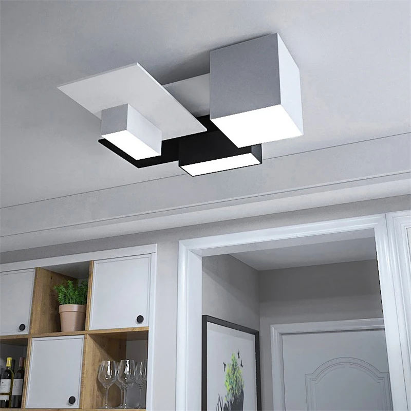 Imagem -04 - Luminária de Teto Moderna com Led Combinação de Luz de Teto para Sala de Estar Design Nórdico Acessório de Iluminação para Quarto e Sala de Estar