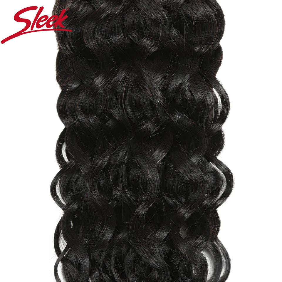 Slanke 28 Inch Krullend Menselijk Haar Bundels Water Wave Remy Braziliaanse Hair Extensions Singles Bundels Menselijk Haar Weven Bundels