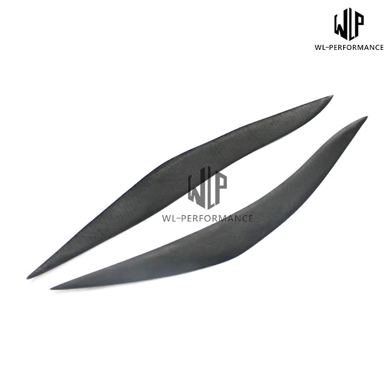 F10 F18 Carbon Fiber Headlight Brows Car Styling for Bmw 5 Series F10 F18 Car Body Kit 520i 525i 530i 535i 1-17