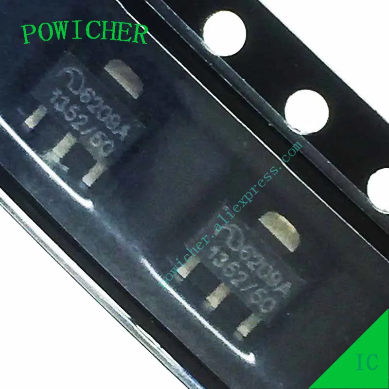 

10pcs/lot ME6209A50PG ME6209A33PG 6209A SOT-89 In Stock