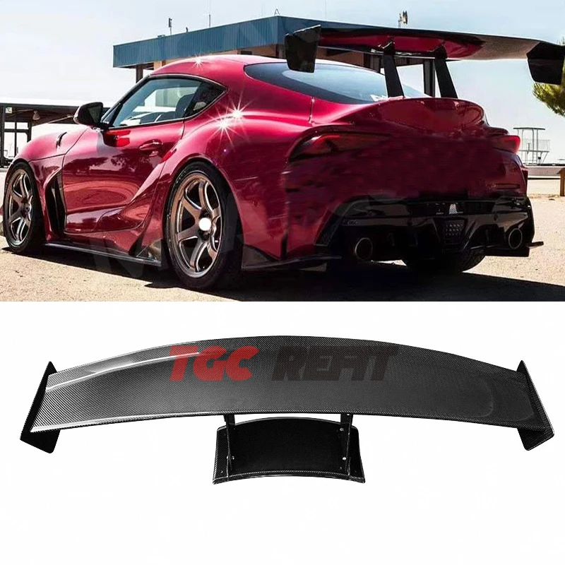 Carbon Fiber Rear Trunk Wing For Toyota Gr Supra A90 A91 Mkv Varis Style Rear Spoiler High Quality Boot Spoiler Lip Wings