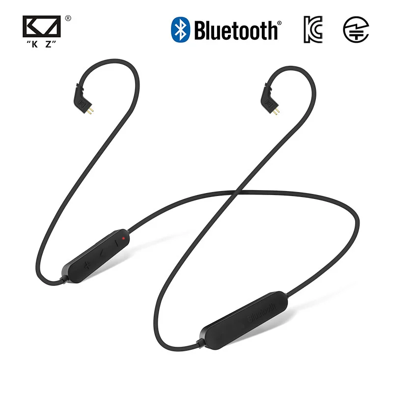 KZ Earphones Cable Bluetooth 4.2 Aptx Wireless Upgrade Cable Cord Cord Original Earphones For ZAX/ZSX/ZSTX/ZSN PRO X/ZSX/EDX/DQ6