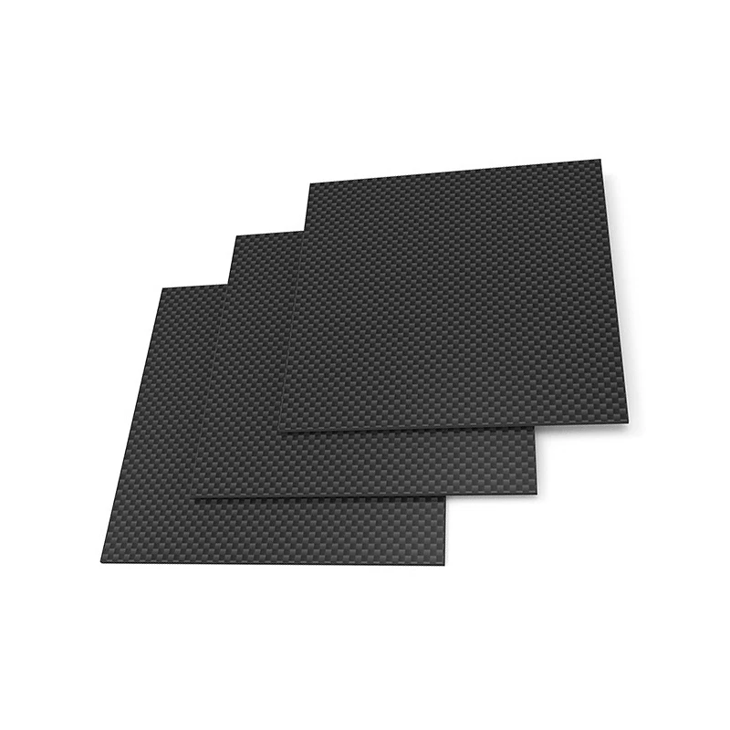 500x600mm 3 4 5 6mm 3k High Strength Good Quality 100% Full Carbon Fiber Sheet Plate Board For RC