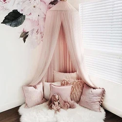 Baby Dome Mosquito Net With Stars Hanging Tent Baby Bed Crib Canopy Bedroom Tulle Curtains Children Kids Room Decoration