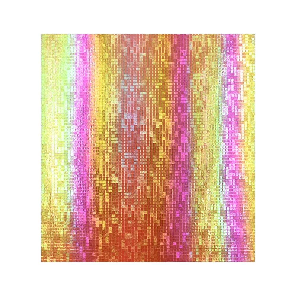 10pcs/Set PU Printed Leathere Fabric PINK Rainbow Butterfly Glitter Candy DIY Bag Bows Earring Widget Case Decor Making A5