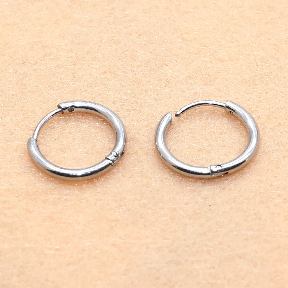 Never Fade Super Small 6mm Hoop Earrings 316 L Stainless Steel  Allergy Free