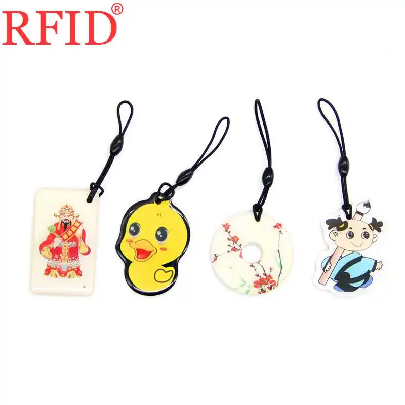 

ID 125khz T5577 Chip Rewritable Writable Keyfobs RFID Card Tags Waterproof Key Ring Access Control Card Multiple Choices 1pcs