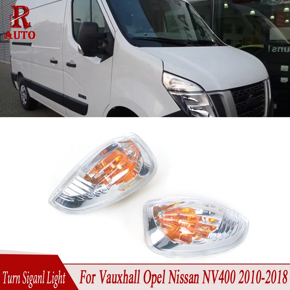 Фонарь с указателем поворота, ламсветильник без лампочки 2010-2018 для Vauxhall, Opel, Movano, Nissan NV400