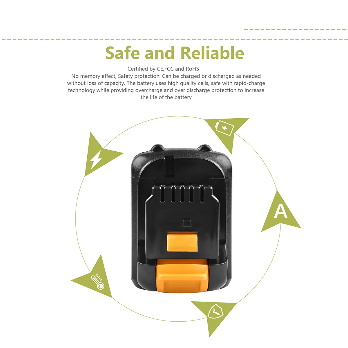 For Dewalt 12V Battery 3.0Ah DCB120 DCB123 DCB127 DCB121 DCD710S2 DCF610S2 DCF805 DCF815 DCF813S2 DCS310B Replacement Battery